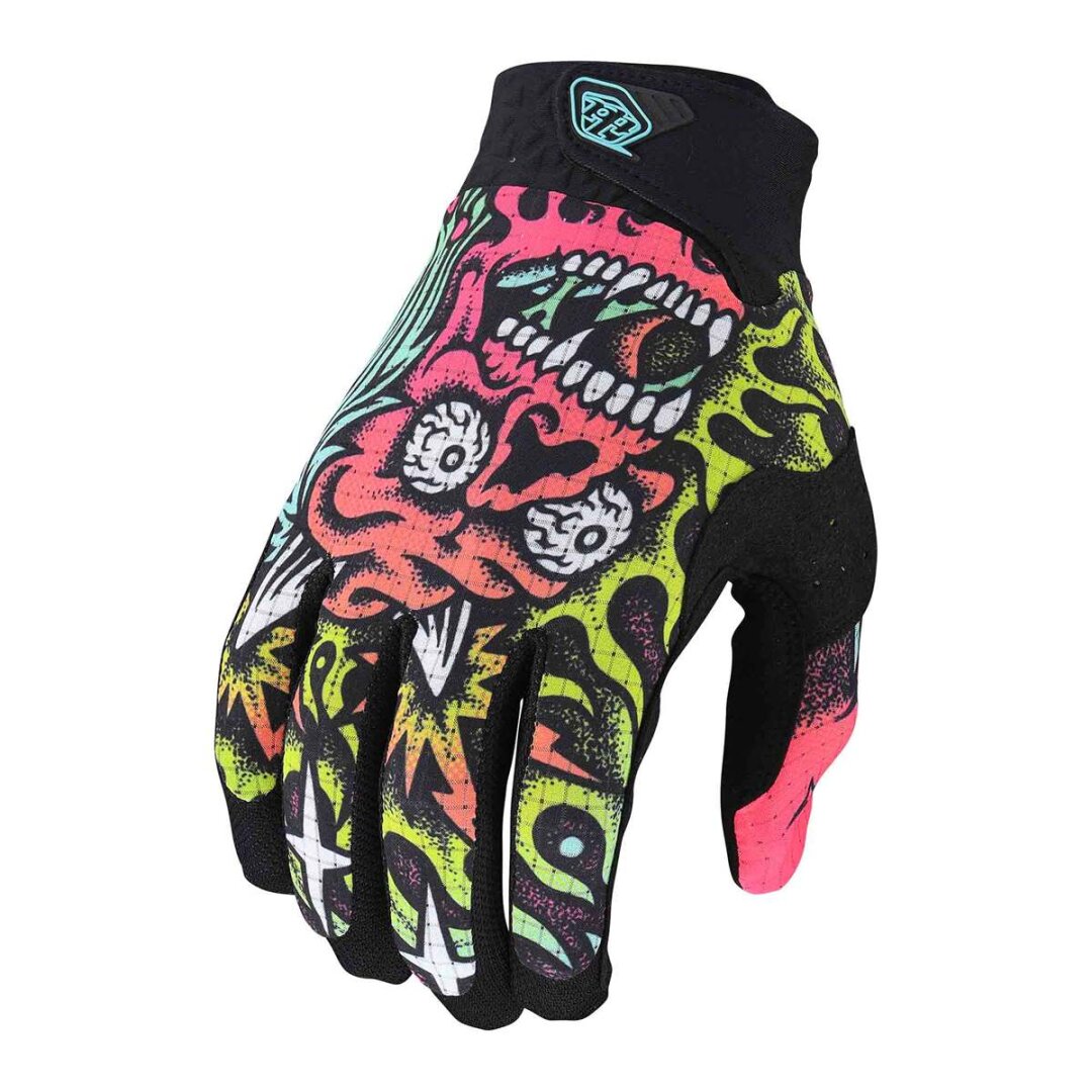 Troy Lee Designs Air Skull Demon Kinder-MTB-Handschuh...