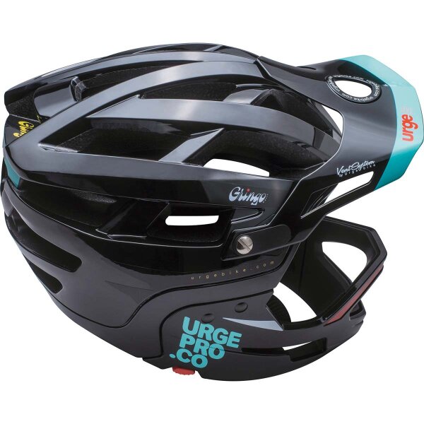 URGE Gringo de la Pampa Enduro MTB-Helm schwarz