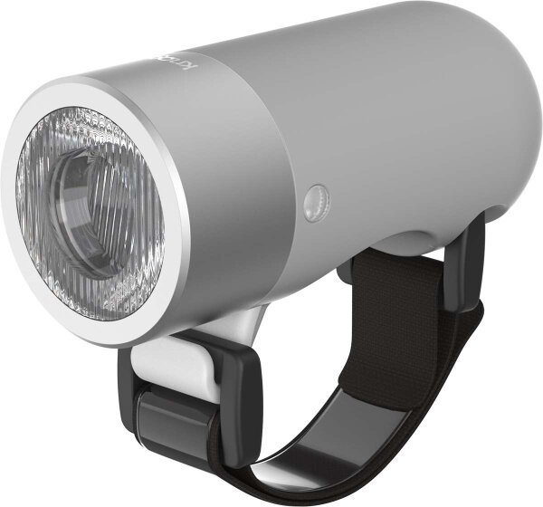 KNOG Plug Front-LED-Fahrradlampe grau