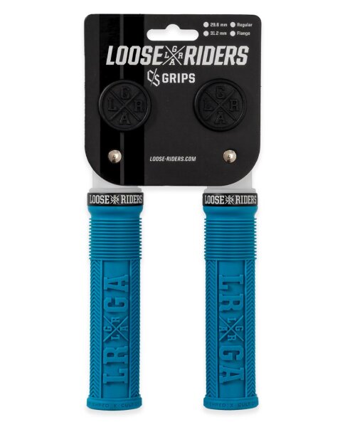 Loose Riders C/S Regular MTB-Lock-on-Griffe Teal 29.6mm