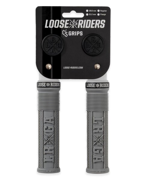 Loose Riders C/S Regular MTB-Lock-on-Griffe Grau