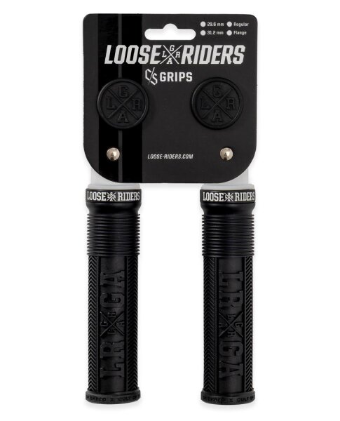 Loose Riders C/S Regular MTB-Lock-on-Griffe Schwarz