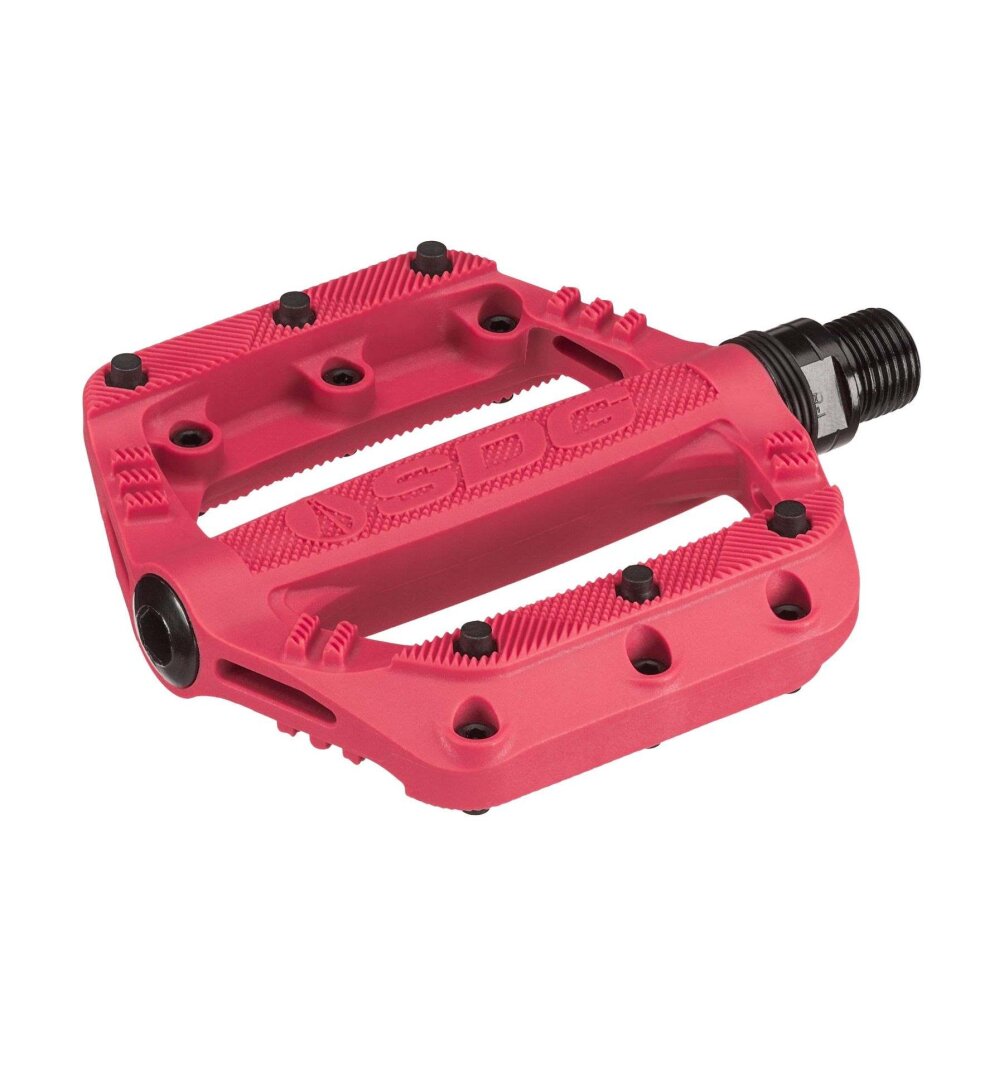 SDG Slater Kinder-MTB-Pedal rot