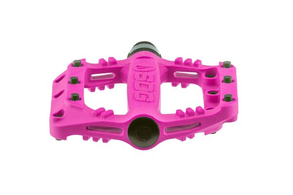 SDG Slater Kinder-MTB-Pedal neon pink