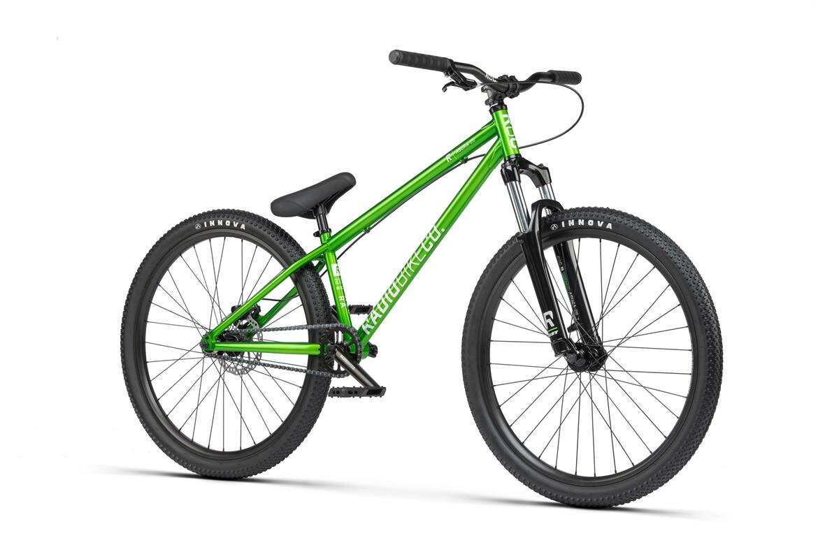 Radio Asura Dirtbike metallic green