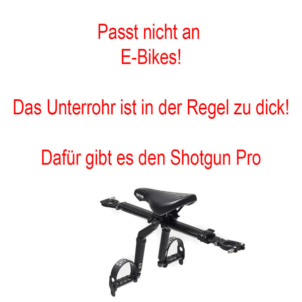 Shotgun 2.0 MTB Fahrrad-Kindersitz