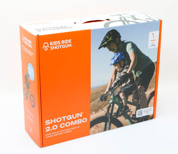 Shotgun 2.0 Combo MTB Fahrrad-Kindersitz mit Lenker