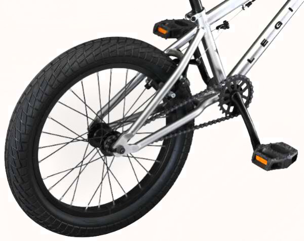 Mongoose Legion L18 BMX silber