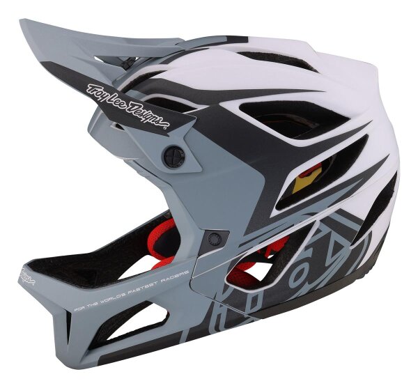 Troy Lee Designs Stage MIPS Valance gray Enduro-Helm