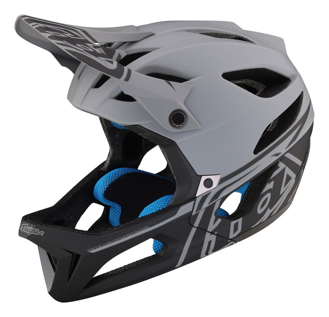 Troy Lee Designs Stage MIPS Stealth gray Enduro-Helm