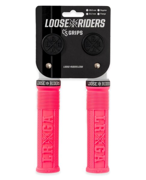Loose Riders C/S Regular MTB-Lock-on-Griffe Pink