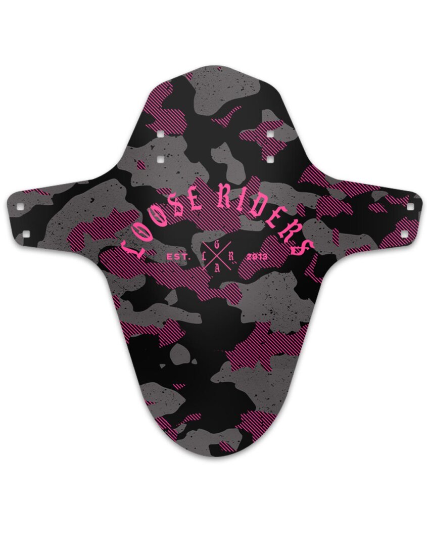 Loose Riders Mudguard Pink Camo