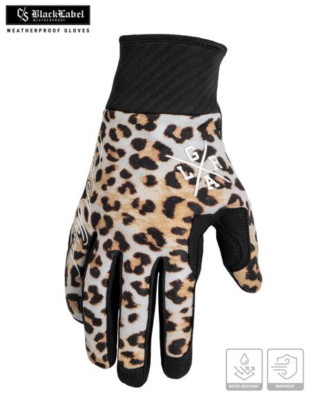 Loose Riders  MTB-Handschuhe Leopard Weatherproof