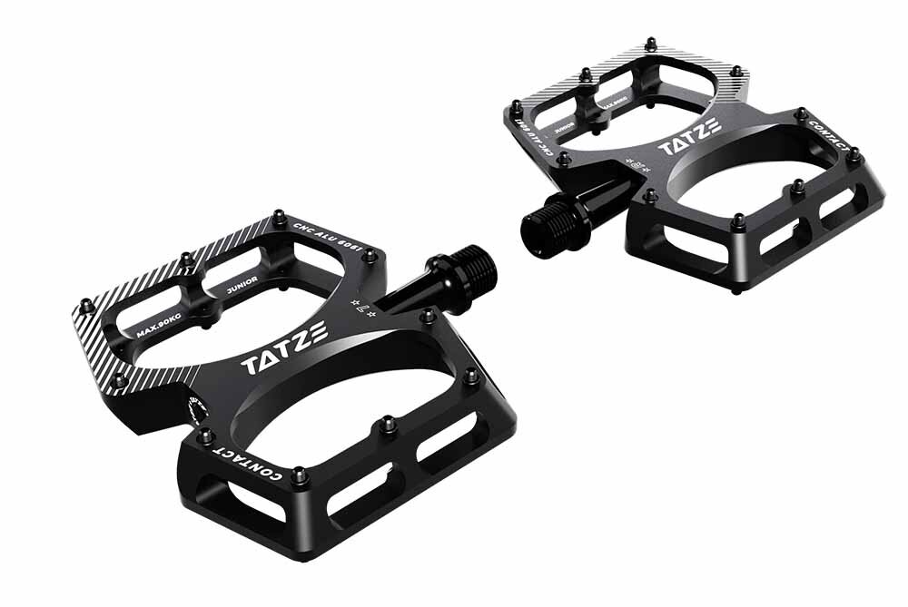 Tatze Contact CNC Junior MTB-Plattform-Pedal schwarz