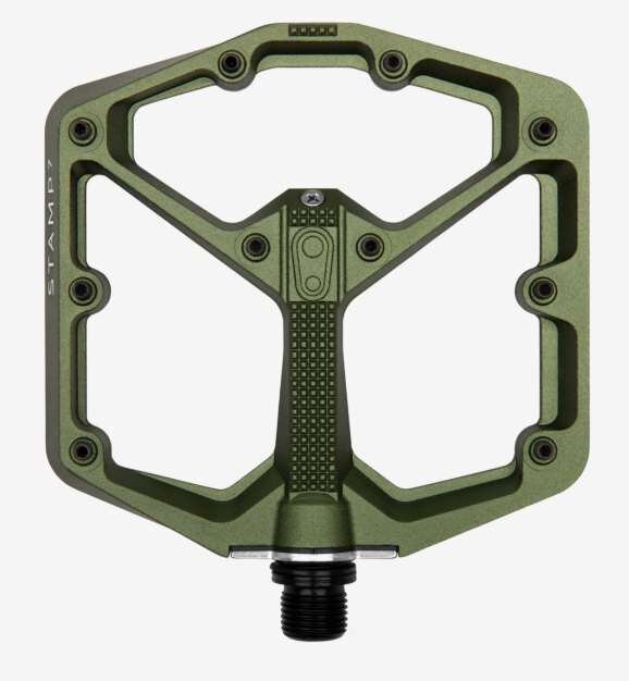 Crankbrothers Stamp 7 Camo Edition Plattform-Pedal olive