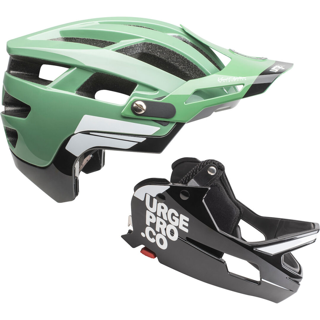 URGE Gringo de la Pampa Enduro MTB-Helm Olive