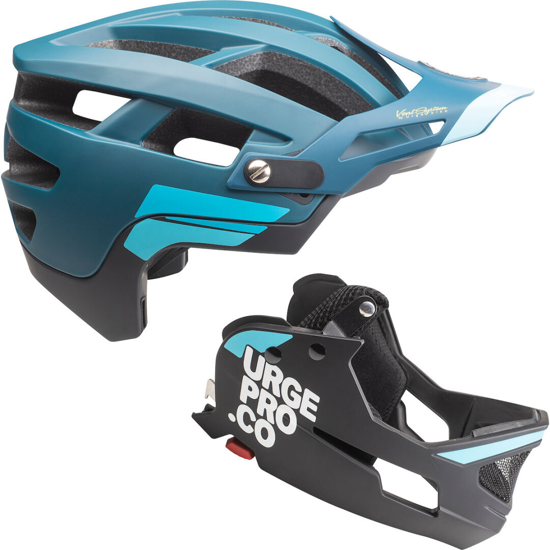 URGE Gringo de la Sierra Enduro MTB-Helm Petrol