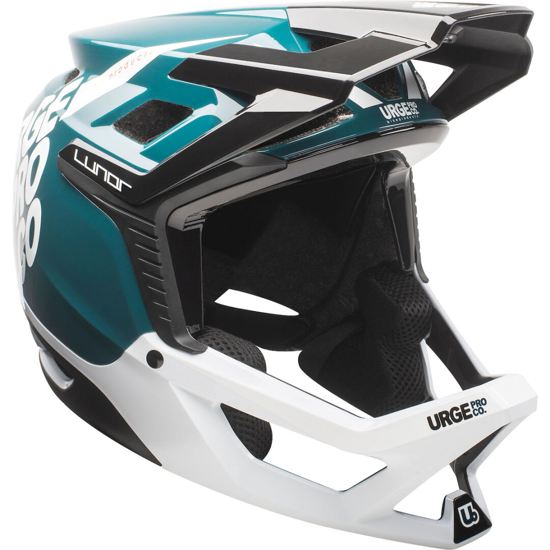 URGE Lunar Enduro Helm Blau/Weiss