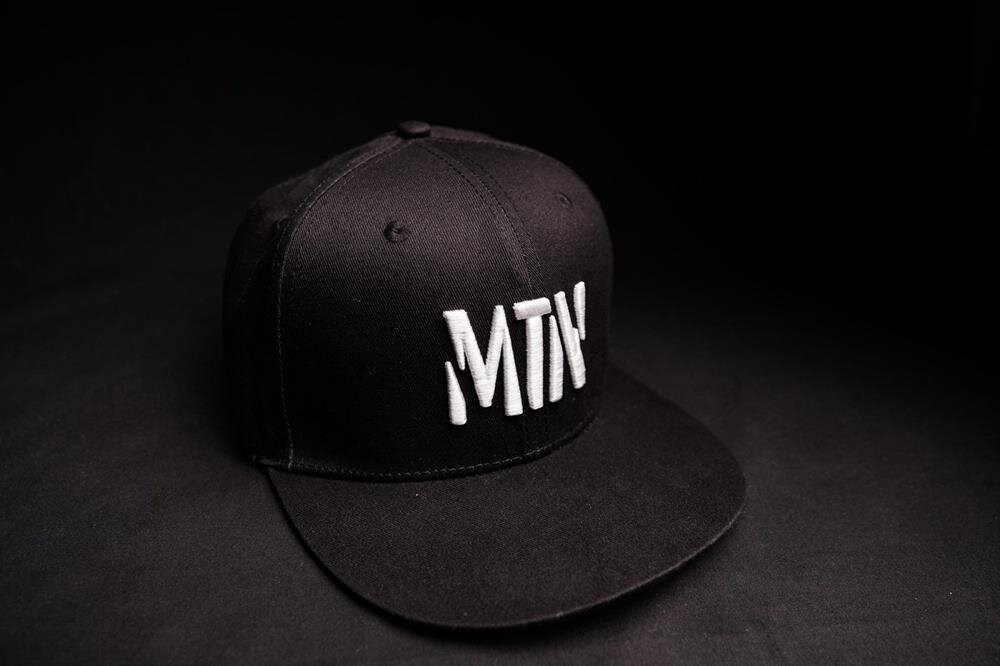 MTN Snapback Black by Lukas Knopf