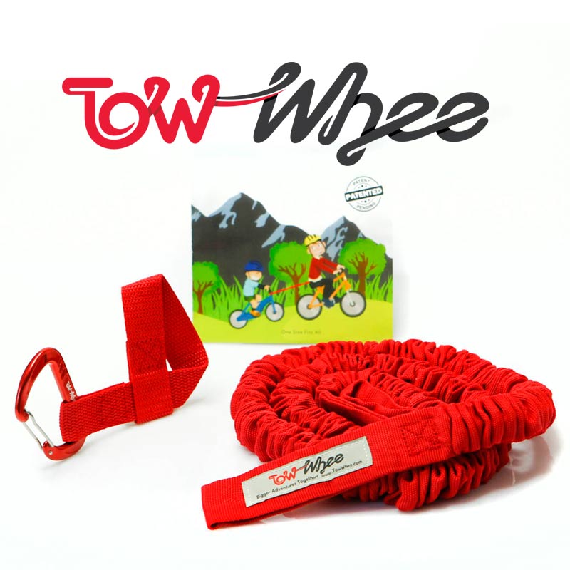 TowWhee Abschleppseil für Radtouren mit Kindern oder Trainingspartner